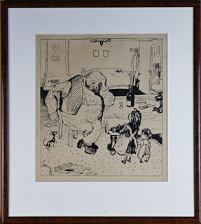 František Gellner (1881 - 1914) - U dědečka