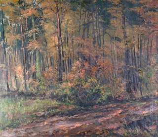 Alois Janeček Pardubský (1894 - 1974) - Podzim v Úvalech