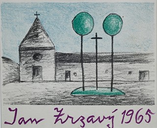Jan Zrzavý (1890 - 1977) - Kostel