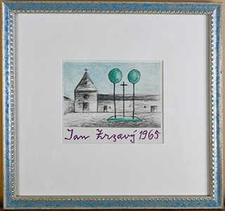 Jan Zrzavý (1890 - 1977) - Kostel