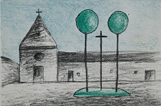 Jan Zrzavý (1890 - 1977) - Kostel