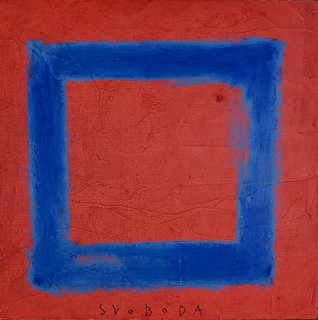 Jan Svoboda (1957) - Modrý čtverec