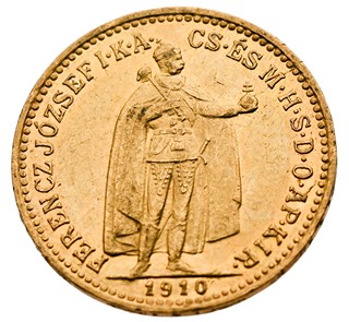 Fr. J. I. 10 koruna 1910 KB