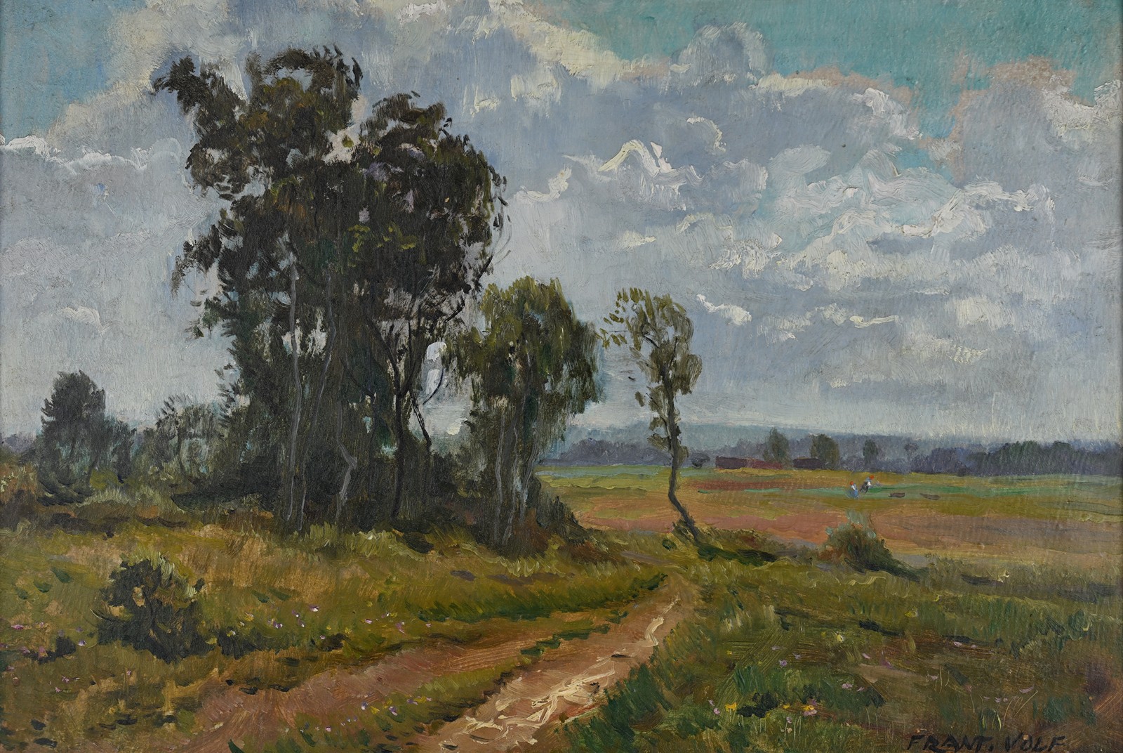 František Volf (1897-1983) - Cesta mezi poli