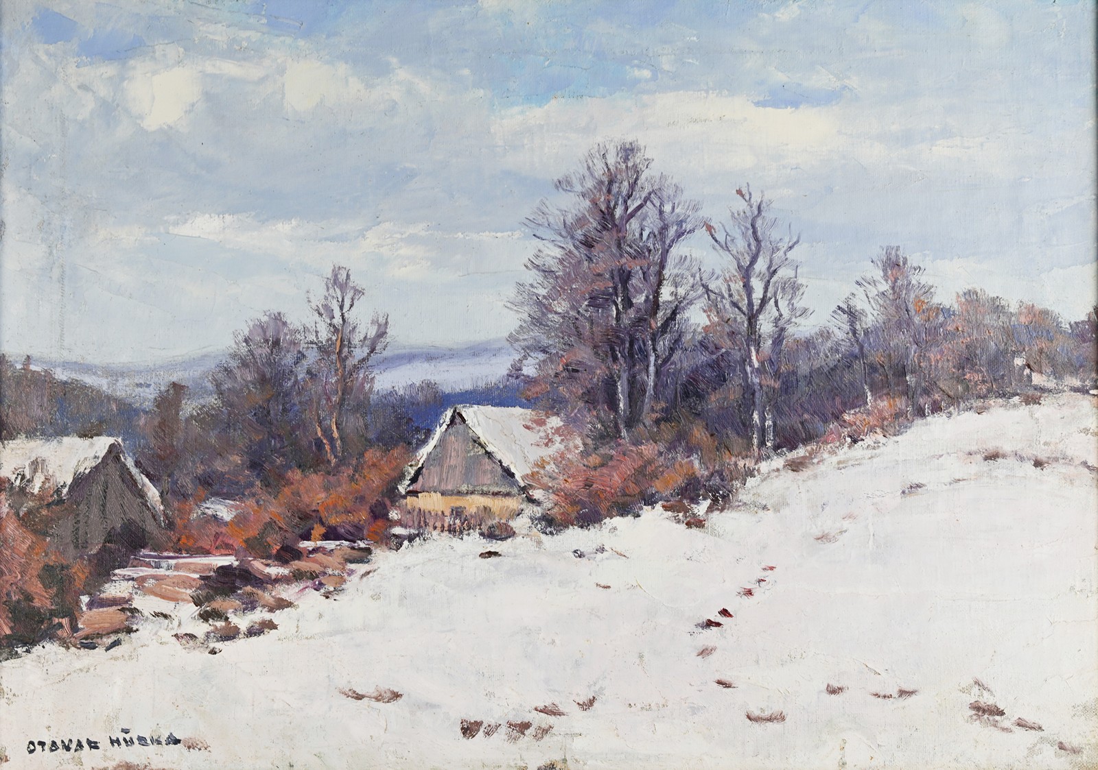 Otakar Hůrka (1889-1966) - Zima na samotě