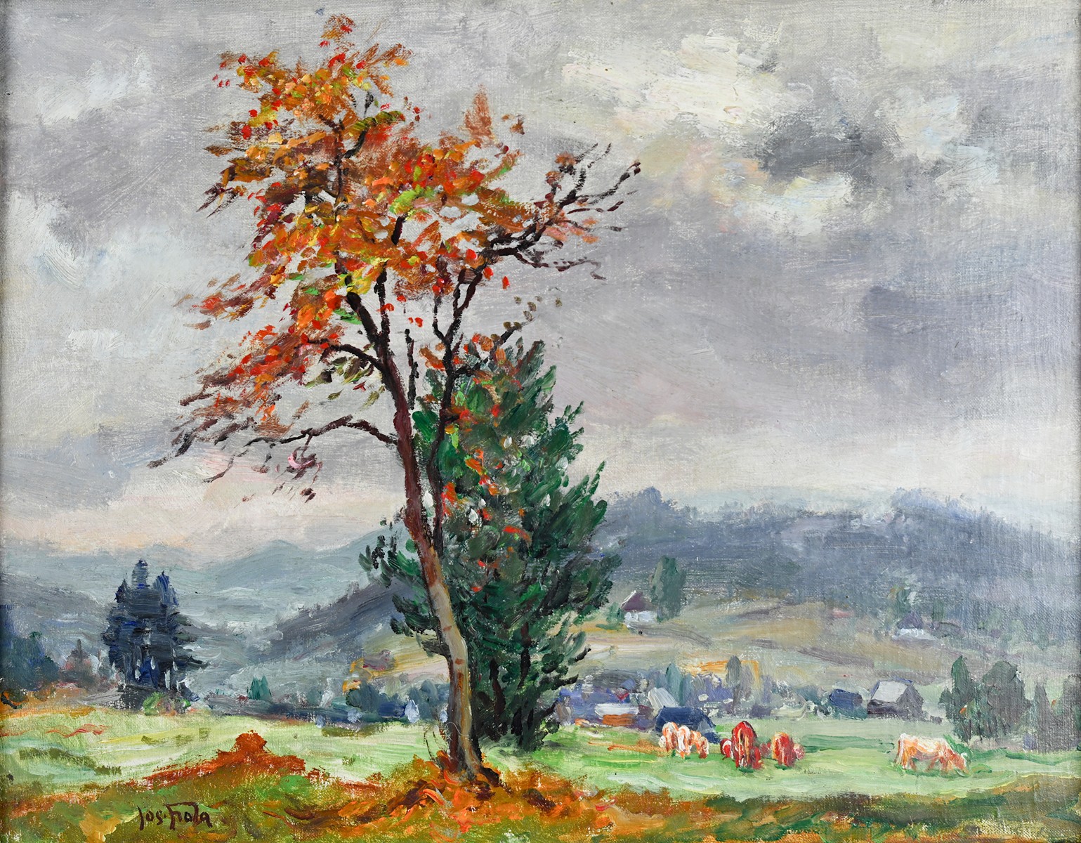Josef Fiala (1882-1963) - Na pastvě