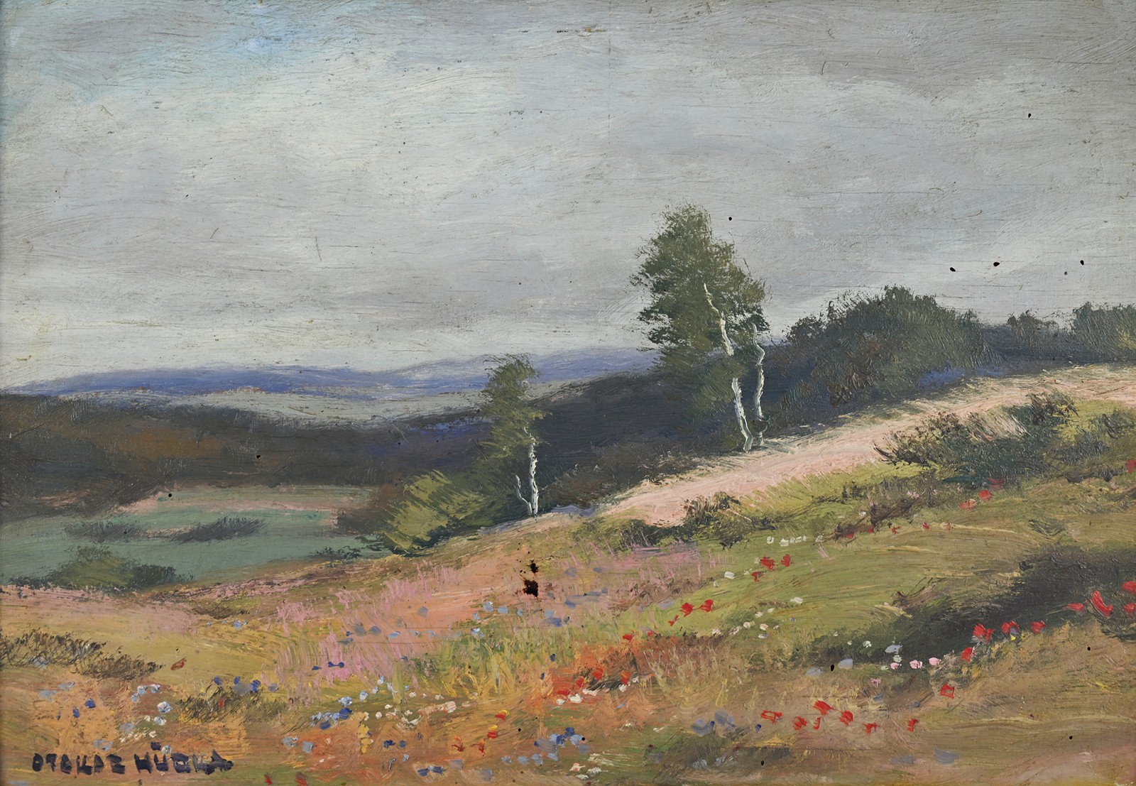 Otakar Hůrka (1889-1966) - Rozkvetlá louka