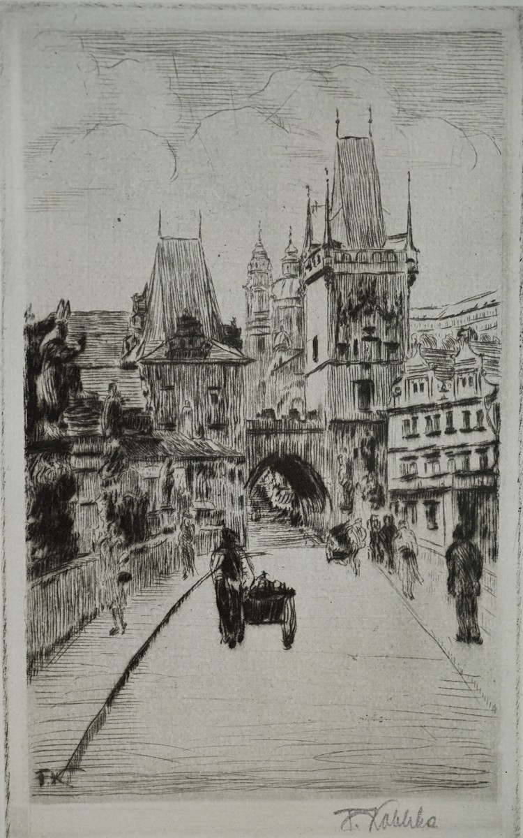 František Kobliha 1877-1962) - Malostranská věž