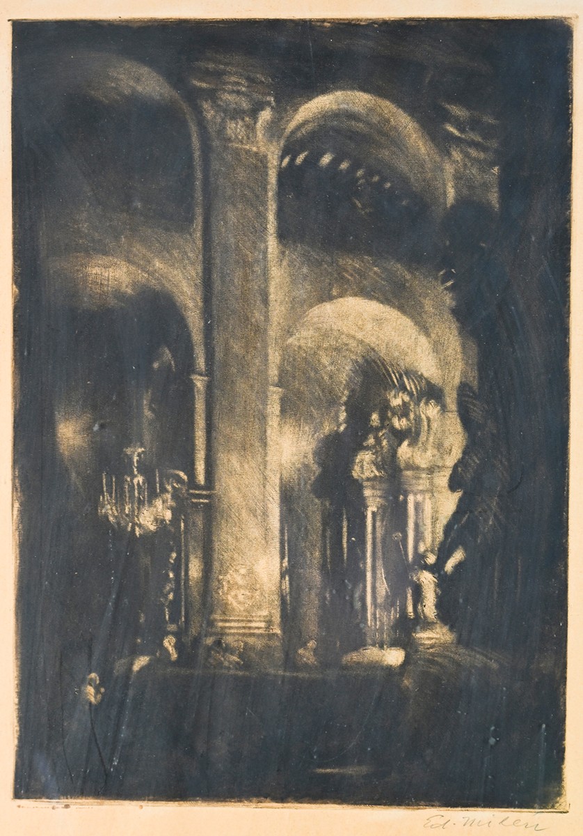 Eduard Milén (1891-1976) - Chrám