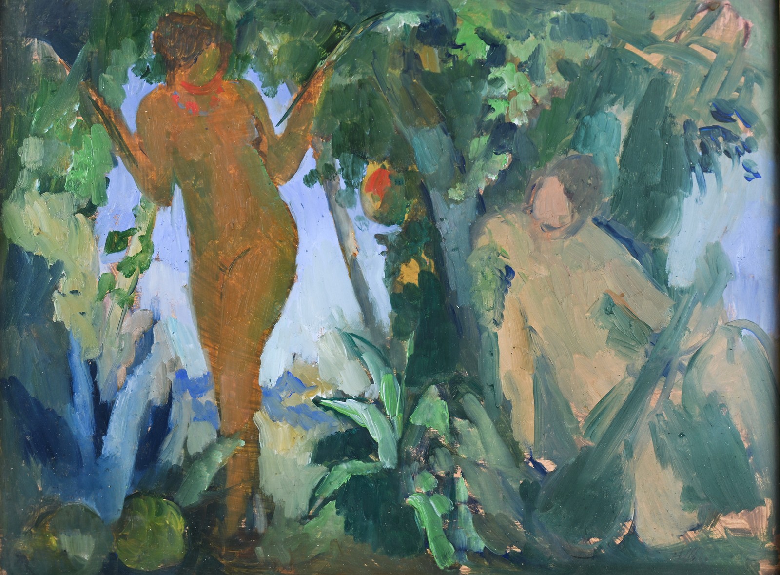 Jakub Obrovský (1882-1949) - Adam a Eva