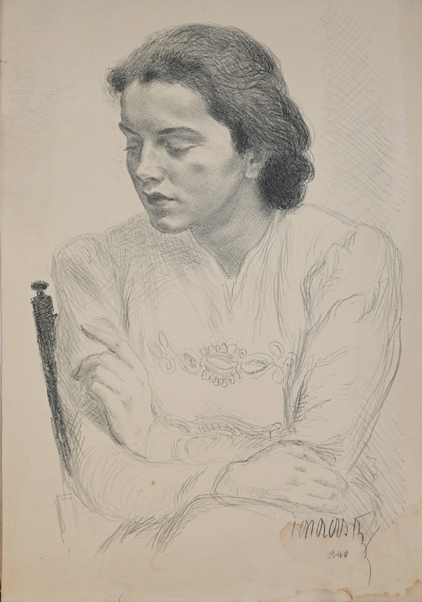 Jakub Obrovský (1882-1949) - Dívka