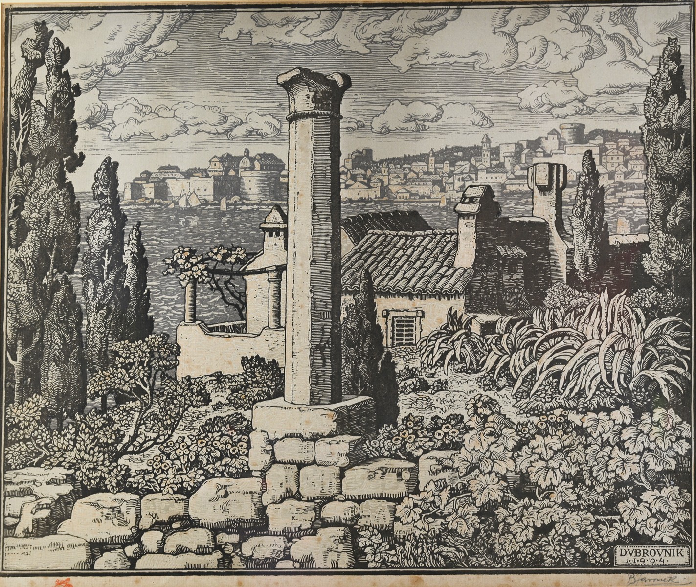 Bohumír Jaroněk (1866-1933) - Dubrovník