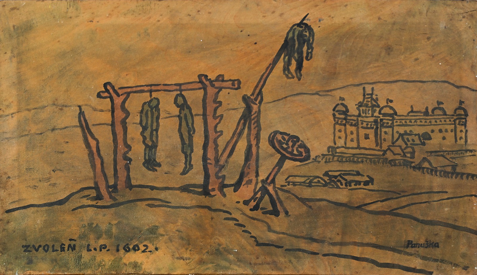 Jaroslav Panuška (1872-1958) - Zvoleň l.p.1602