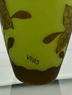 Váza květinový vzor,