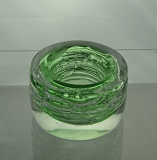 František Vízner (1936-2011) - Zelená miska Whirlpool, Škrdlovice