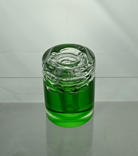 František Vízner (1936-2011) - Zelená váza Pivo, Škrdlovice