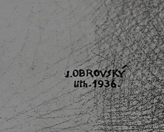Jakub Obrovský (1882-1949) - Edvard Beneš portrét