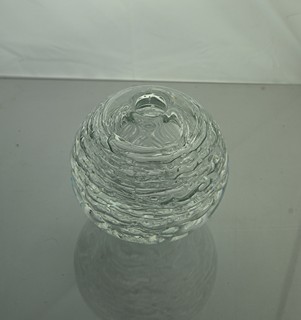 František Vízner (1936 - 2011) - Kulovitá váza Whirlpool