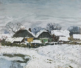 Karel Schadt (1888-1952) - Zima na vsi