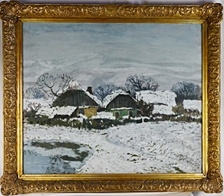 Karel Schadt (1888-1952) - Zima na vsi