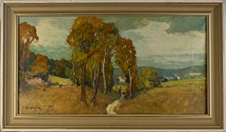 Václav František Ulšmíd (1903-1985) - Podzim na Vysočině