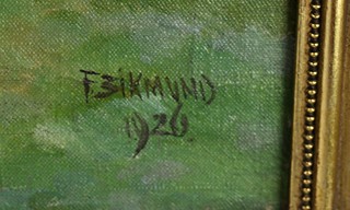 František Zikmund (1893-1955) - Podzim u rybníka