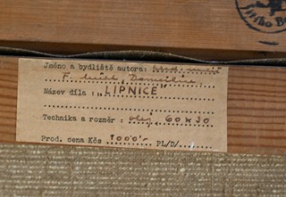 František Michl (1901-1977) - Lipnice