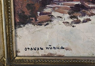 Otakar Hůrka (1889-1966) - Zima na samotě