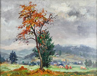 Josef Fiala (1882-1963) - Na pastvě