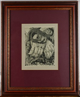 Emil Filla (1882-1953) - Souboj s hadem