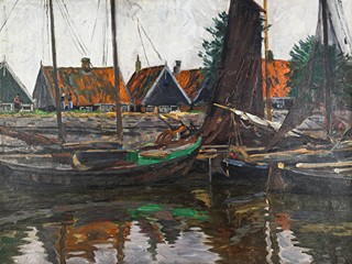 Anton Nowak (1865 - 1932) - Přístav