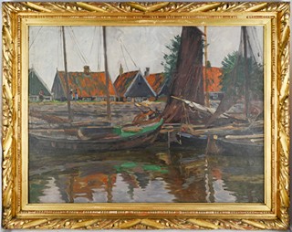 Anton Nowak (1865 - 1932) - Přístav