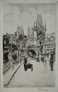 František Kobliha 1877-1962) - Malostranská věž