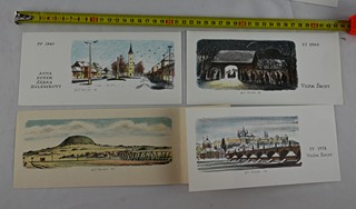 Jiří Bouda (1934-2015) - Soubor osmi grafik