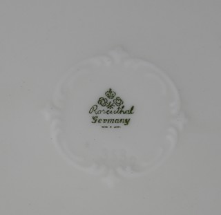 Luxusní váza zdobená stříbrem Rosenthal