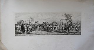 Soubor rytin Huldigungs Festzug-Kaisers Franz Josef I und der Kaiserin Elisabeth, Wien 1880