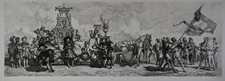 Soubor rytin Huldigungs Festzug-Kaisers Franz Josef I und der Kaiserin Elisabeth, Wien 1880