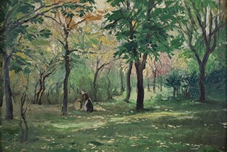 Josef Krejza (1896-1941) - V parku