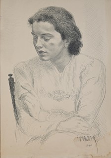Jakub Obrovský (1882-1949) - Dívka