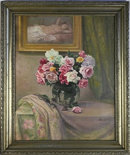 Josef Koudelka (1877-1960) - Kytice růží