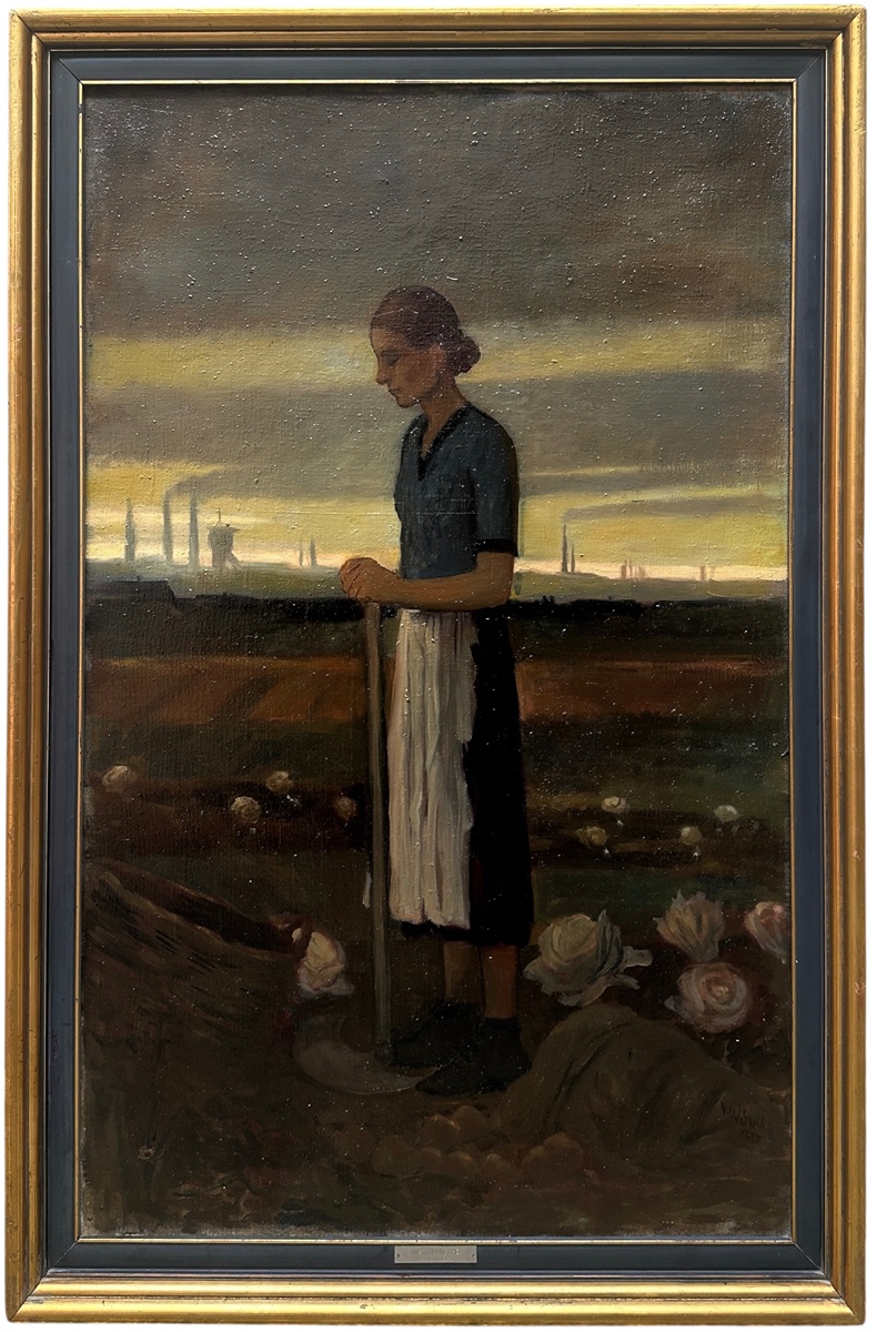 Vilém Wünsche (1900 - 1984) - Žena na poli
