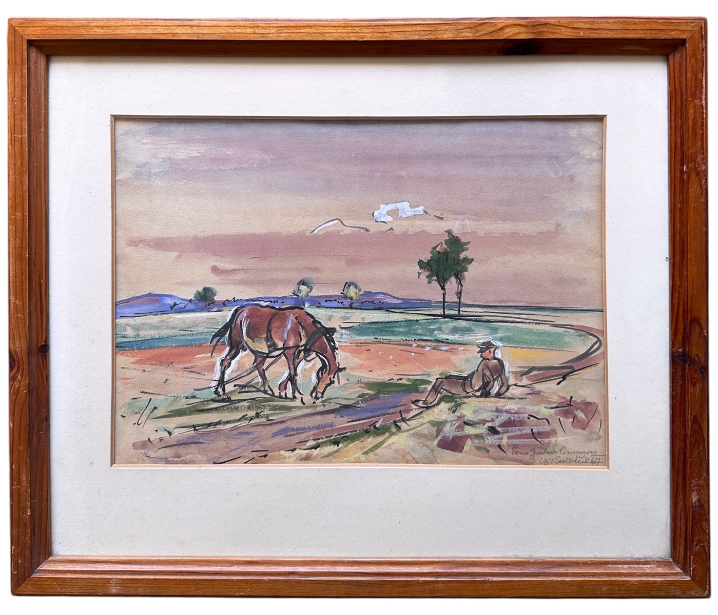 Vojtěch Sedláček (1892 - 1973) - U pole