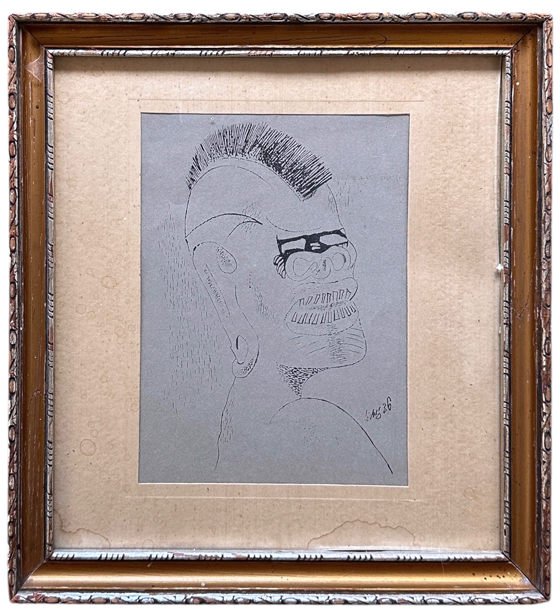 František Tichý (1896 - 1961) - Skizza k Bílým černochům