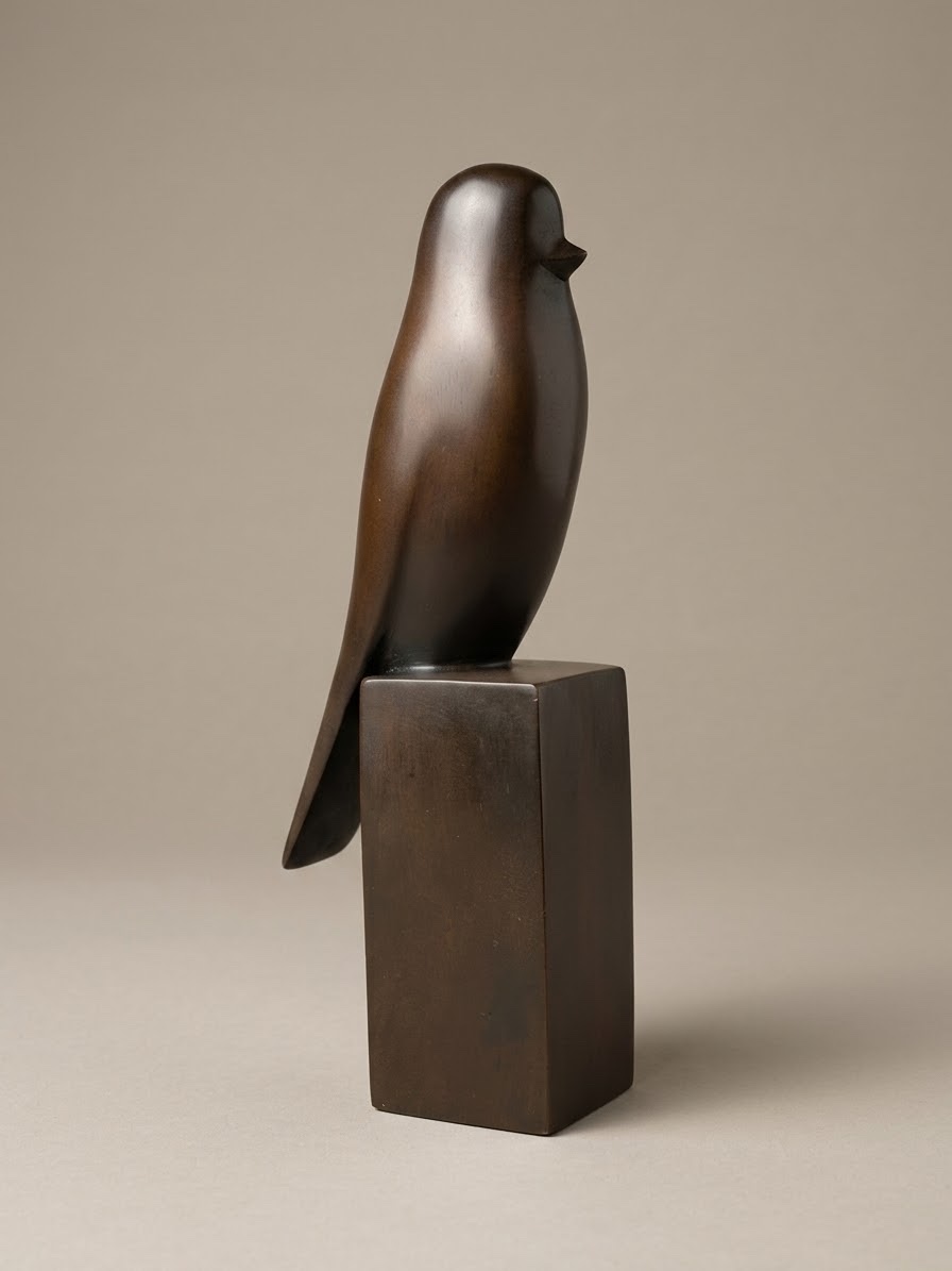 Ota Janeček (1919 - 1996) - Bronzový ptáček
