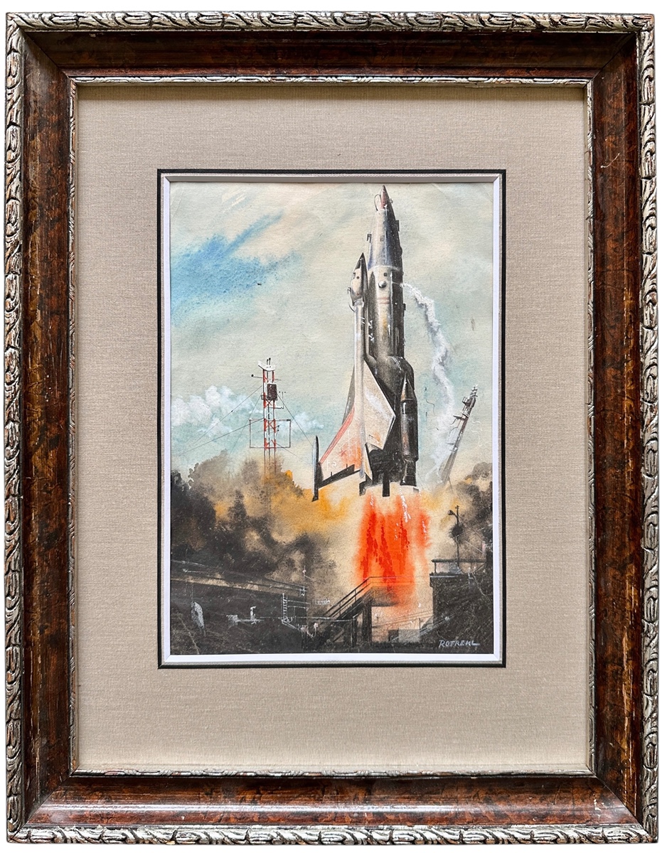 Teodor Rotrekl (1923 - 2004) - Start rakety