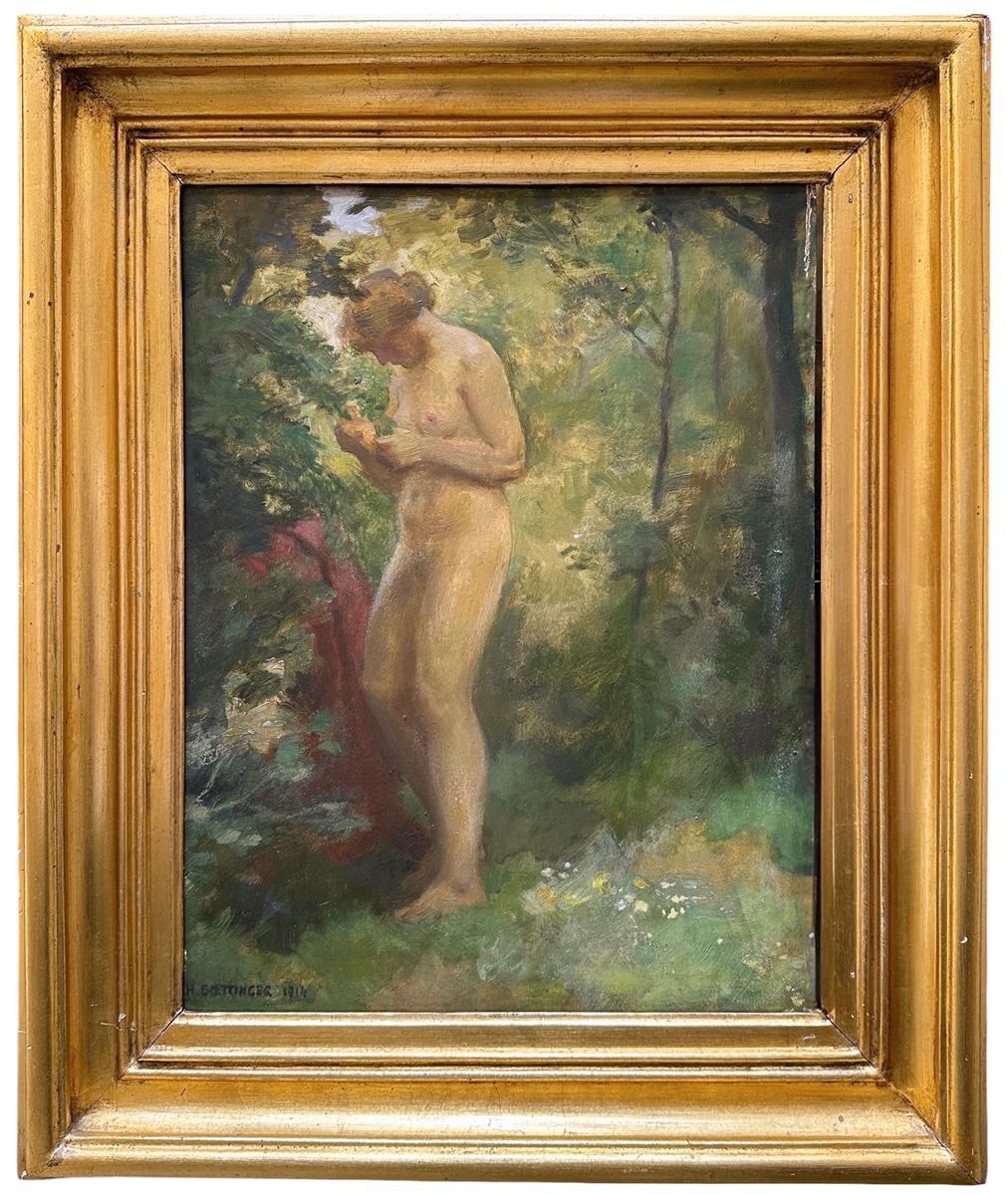 Hugo Boettinger (1880 - 1934) - V zeleném stínu