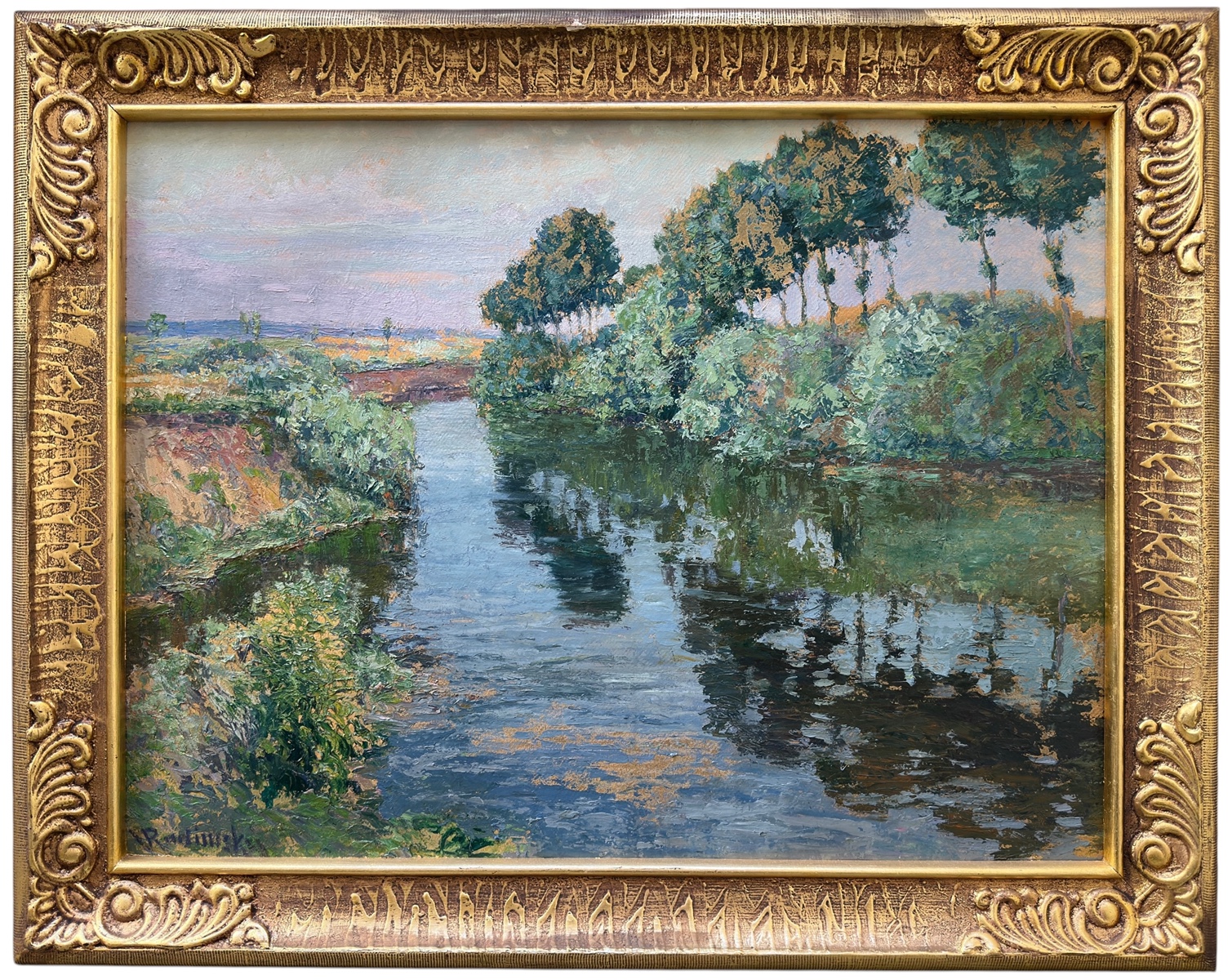 Václav Radimský (1867 - 1946) - Tok Labe