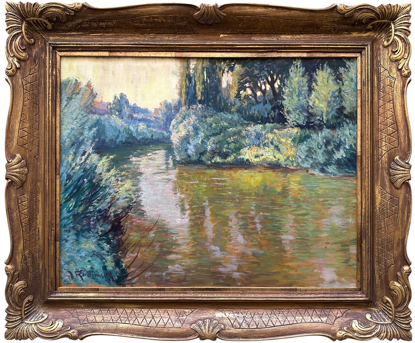 Václav Radimský (1867 - 1946) - Na Labi