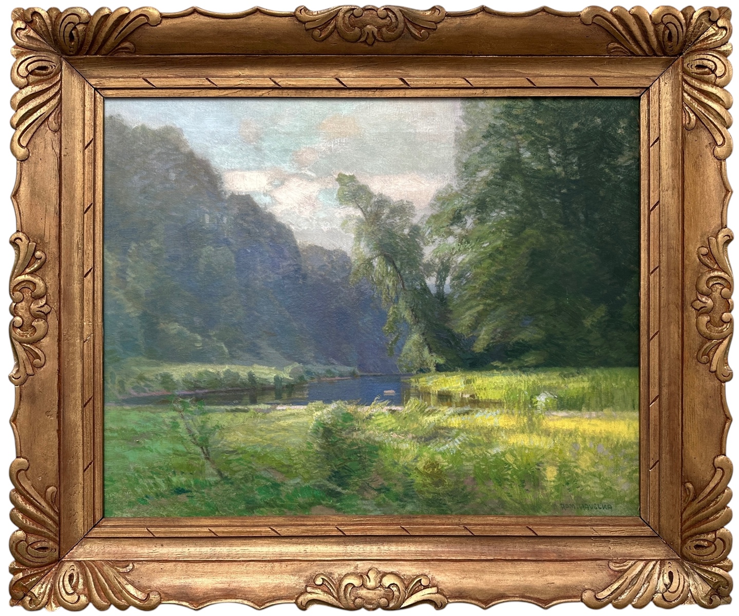 Roman Havelka (1877 - 1950) - Dyje u Bítova