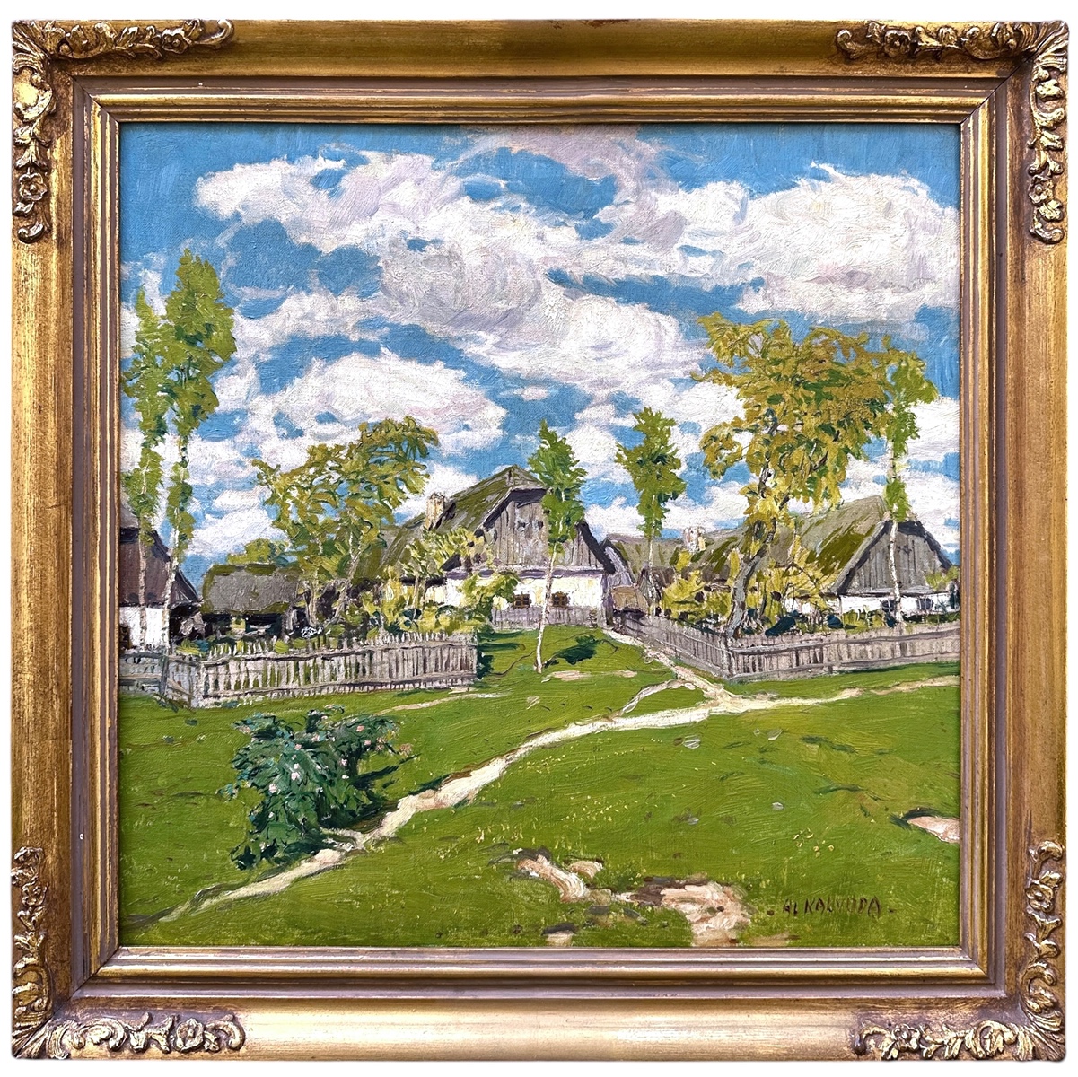Alois Kalvoda (1875 - 1934) - Vesnička